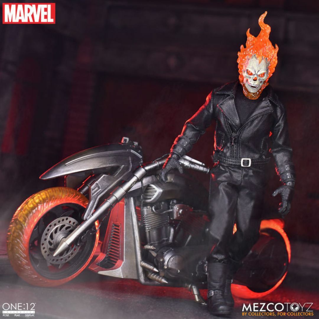 Mezco Toyz One12 ゴーストライダー & ヒルバイク エンタメ/ホビーのフィギュア(その他)の商品写真