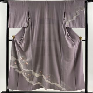 訪問着 身丈152cm 裄丈64cm 正絹 秀品 【中古】(着物)