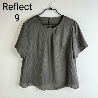 リフレクト(ReFLEcT)のReflectブラウス シャドーストライプ(シャツ/ブラウス(半袖/袖なし))