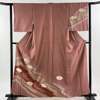 訪問着 身丈159cm 裄丈63cm 正絹 秀品 【中古】(着物)