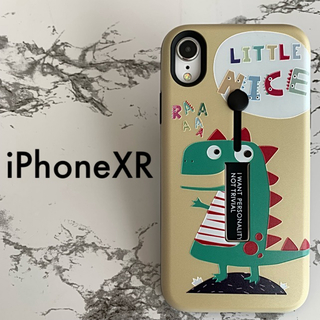 iPhoneXR専用 ケースカバー 恐竜(iPhoneケース)