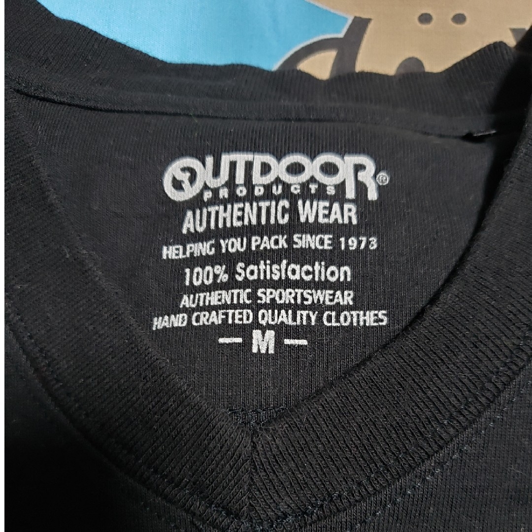 OUTDOOR PRODUCTS(アウトドアプロダクツ)の【未使用】 アウトドア 半袖 M 黒 メンズのトップス(Tシャツ/カットソー(半袖/袖なし))の商品写真