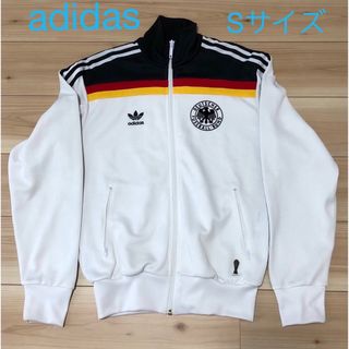 【中古】adidas トラックジャケット　海外Sサイズ（Mサイズ相当）