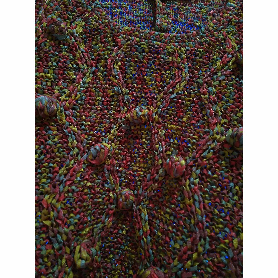 婦人 手編みニット / タグ付き 未使用品 レディースのトップス(ニット/セーター)の商品写真