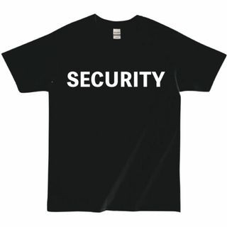 ギルタン(GILDAN)のTB-011おしゃれなオリジナルTシャツ セキュリティ Security 警備(Tシャツ/カットソー(半袖/袖なし))