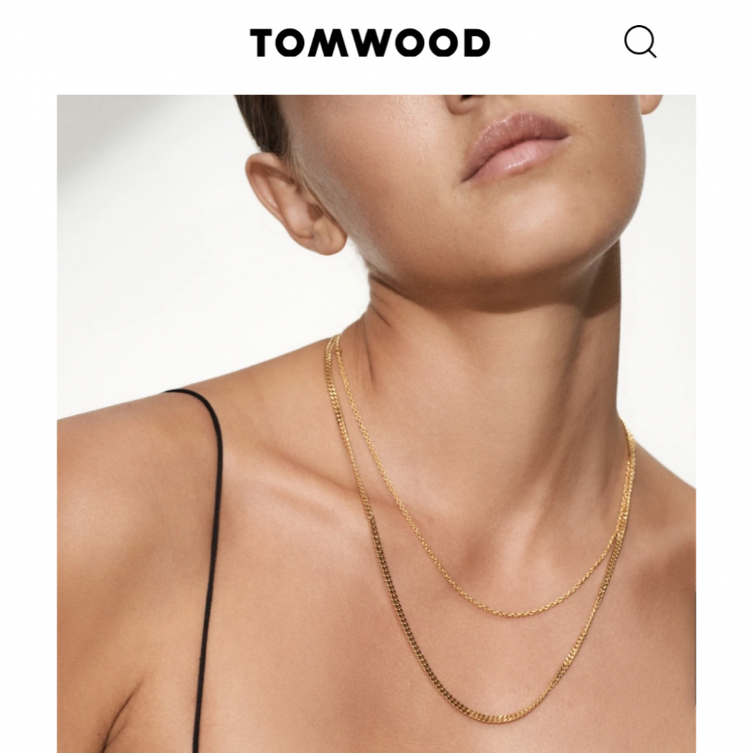TOM WOOD(トムウッド)の新品 TOMWOOD トムウッドRolo Chain ロロチェーンネックレス メンズのアクセサリー(ネックレス)の商品写真