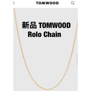 TOM WOOD - 新品 TOMWOOD トムウッドRolo Chain ロロチェーンネックレス