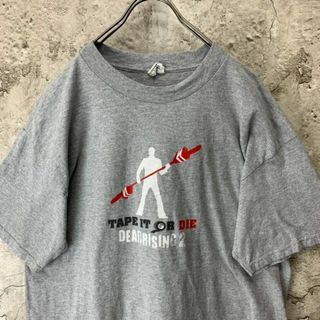 no1736古着　Tシャツ　好配色　グレー　菅田将暉　在原みゆ紀　Y2K 90s(Tシャツ/カットソー(半袖/袖なし))