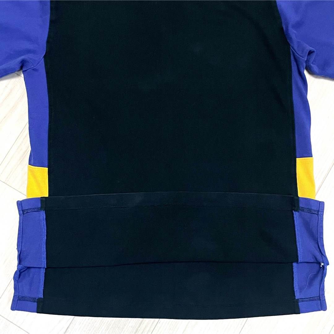 Ralph Lauren(ラルフローレン)のPOLO SPORT ポロスポーツ ラルフローレン ラガーシャツ ブラック系 L メンズのトップス(ポロシャツ)の商品写真