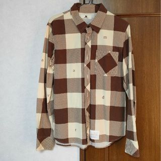 エム(M)の【定価¥22000】M/buffalo check shirts(シャツ)