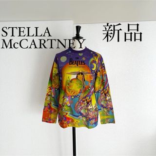 ステラマッカートニー(Stella McCartney)のSTELLA McCARTNEYステラマッカートニー　ロゴプリントカットソーXS(カットソー(長袖/七分))