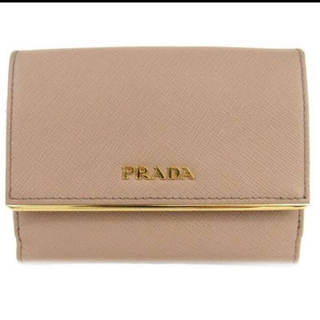 プラダ(PRADA)のPRADA サフィアーノ二つ折り財布(財布)