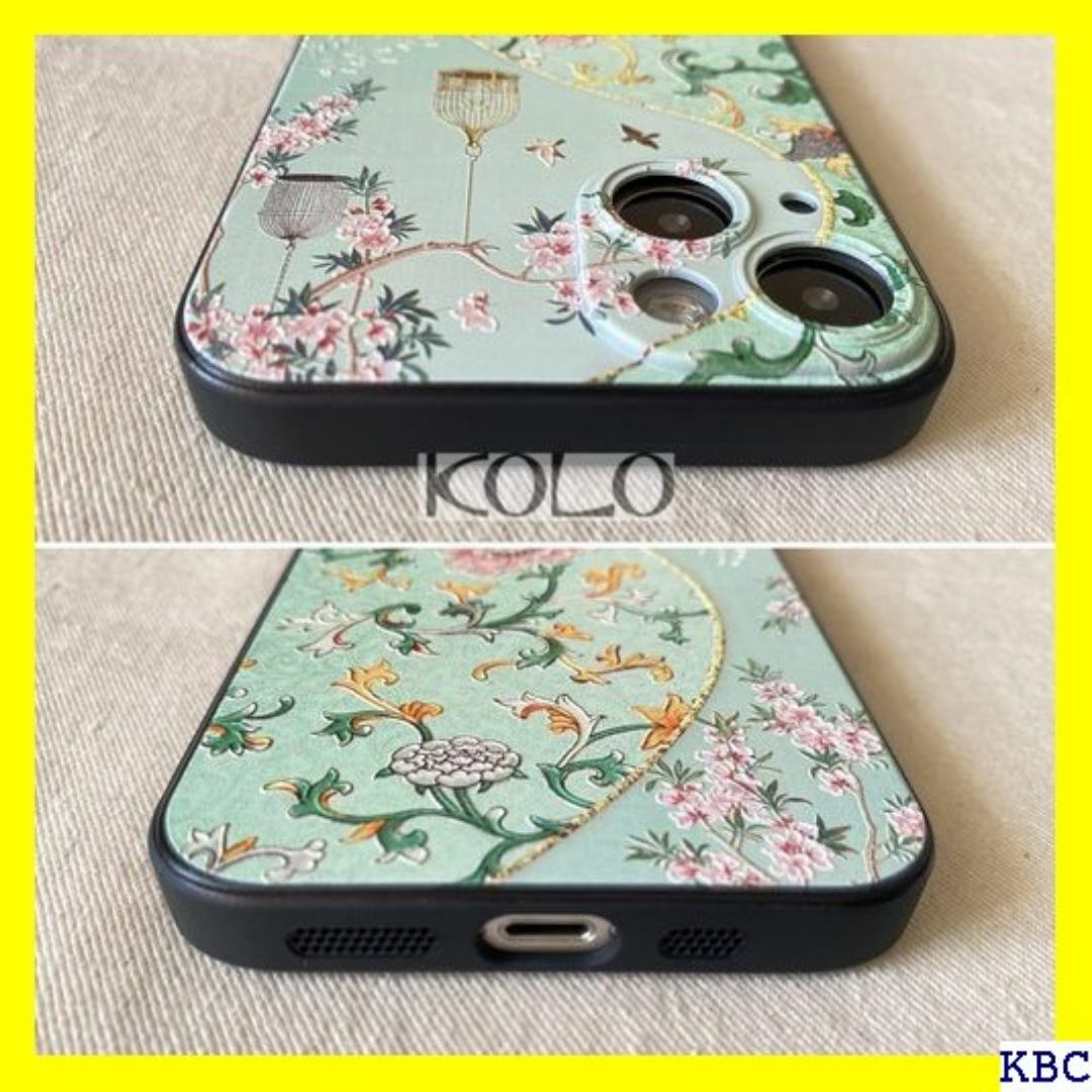 KOLO 瑠璃 鳥籠 iPhone 15 ケース iP の hone15 167 スマホ/家電/カメラのスマホ/家電/カメラ その他(その他)の商品写真