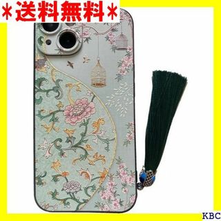 KOLO 瑠璃 鳥籠 iPhone 15 ケース iP の hone15 167(その他)