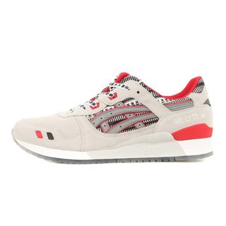 アシックス(asics)の新品 asics アシックス サイズ:28.0cm 日本未発売 GEL-LYTE III / ゲルライト3 (1191A281) グレー レッド US10 ローカット スニーカー シューズ 靴【メンズ】(スニーカー)