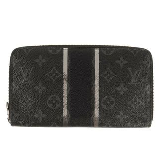 ルイヴィトン(LOUIS VUITTON)のLOUIS VUITTON ルイヴィトン fragment design モノグラム・エクリプスフラッシュ・ジッピーオーガナイザー M64645 ブラック 黒 スペイン製 フラグメント コラボ【メンズ】【中古】(その他)