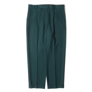 ワコマリア(WACKO MARIA)の新品同様 WACKO MARIA ワコマリア パンツ サイズ:XXL 23AW DORMEUIL ウール プリーツ スラックスパンツ PLEATED TROUSERS ダークターコイズ ボトムス ズボン コラボ【メンズ】【中古】(その他)