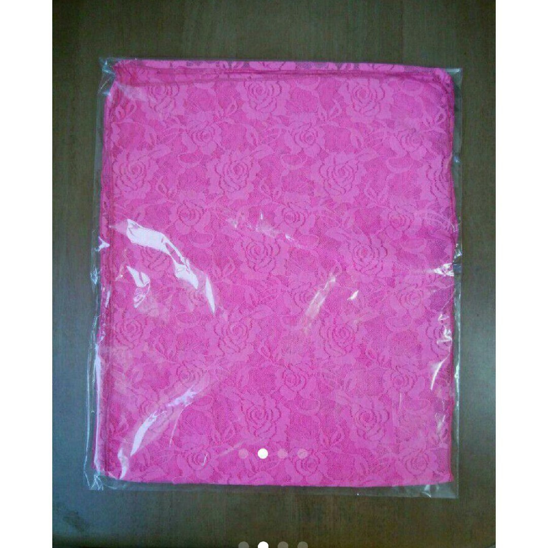 総レース兵児帯 ピンク・特価 レディースの水着/浴衣(和装小物)の商品写真