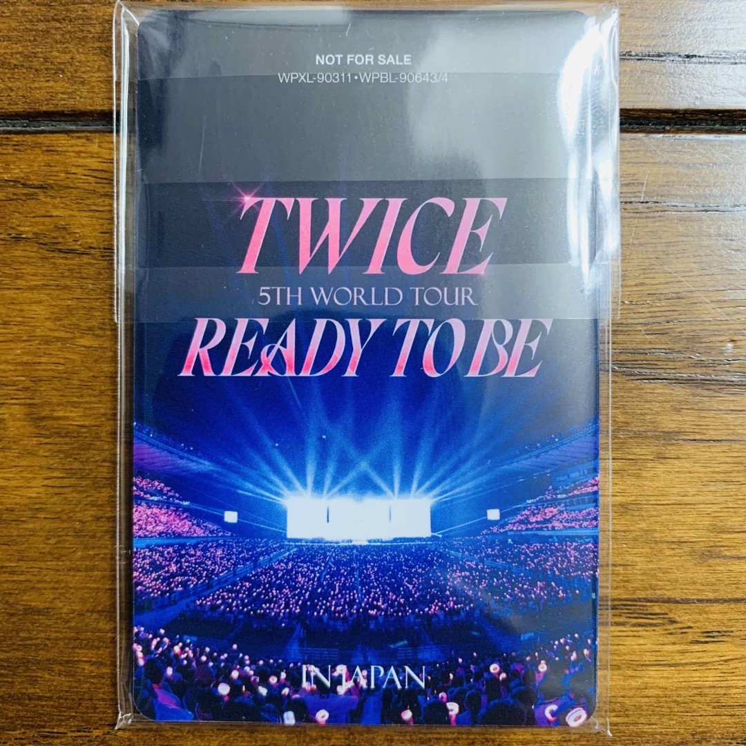 【初回限定盤/未開封】 READY TO BE DVD トレカ TWICE エンタメ/ホビーのCD(K-POP/アジア)の商品写真