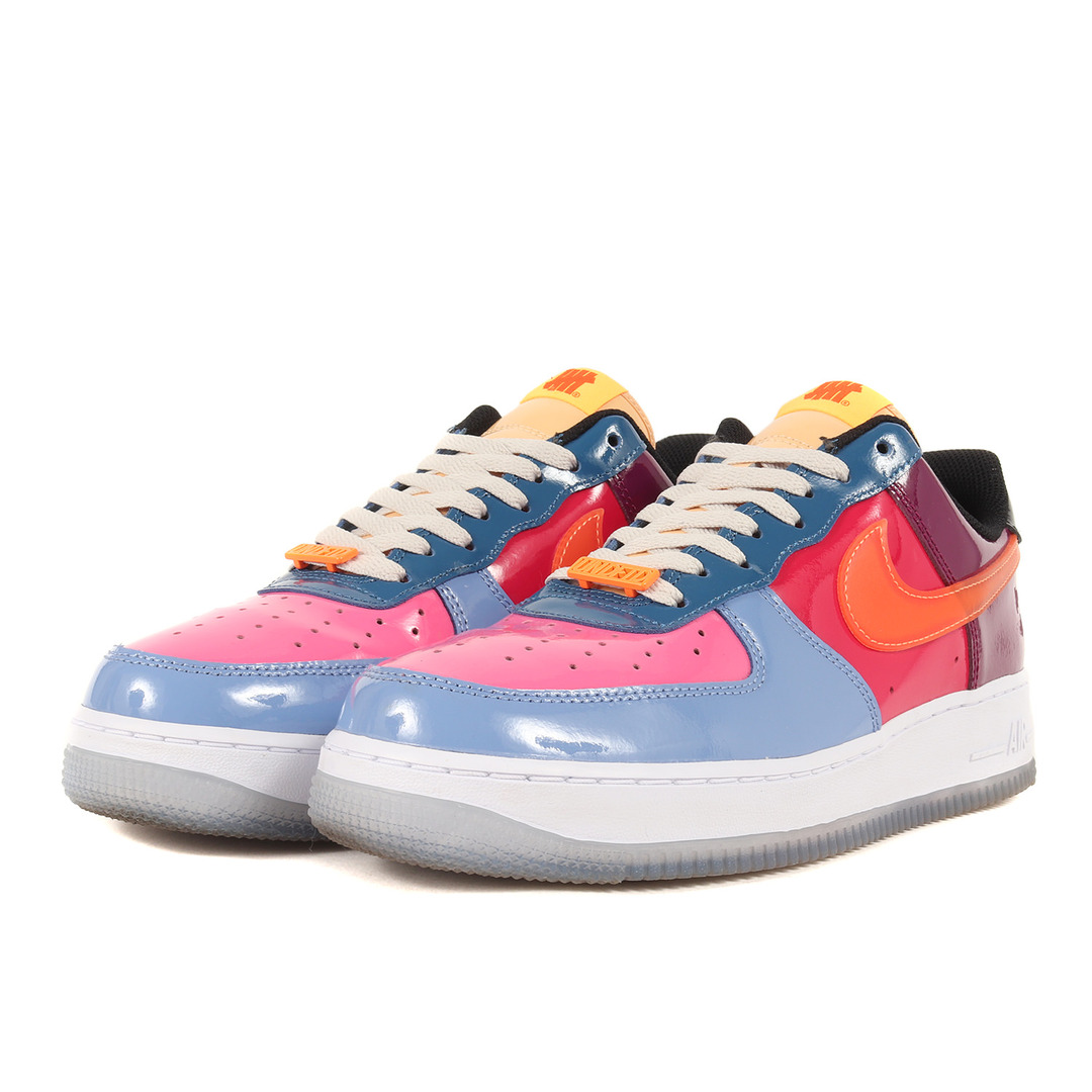 NIKE(ナイキ)の美品 NIKE ナイキ サイズ:28.0cm UNDEFEATED AIR FORCE 1 LOW SP (DV5255-400) アンディフィーテッド エアフォース 1 ロー ポーラ トータルオレンジ US10.5 コラボ ローカット スニーカー シューズ 靴【メンズ】【中古】 メンズの靴/シューズ(スニーカー)の商品写真