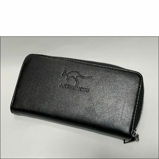 ◆◆ SALE ◆◆ 新品 VKTERY メンズ ジップ 長財布 ブラック 黒(長財布)