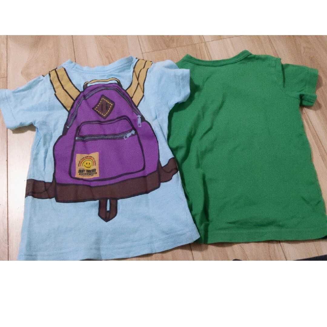 Tシャツ　2枚セット キッズ/ベビー/マタニティのキッズ服男の子用(90cm~)(Tシャツ/カットソー)の商品写真