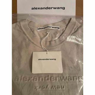 Alexander Wang - ※新品未使用【AlexanderWang】定価5万円グレーロンT(XSサイズ)