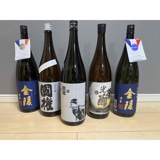 飲み比べ　人気　日本酒　5本セット　1800ml 1升(日本酒)