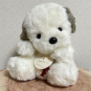 うめ吉　犬　ぬいぐるみ　ホワイト(ぬいぐるみ)