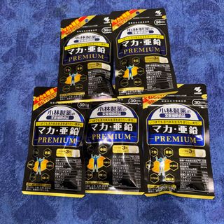 コバヤシセイヤク(小林製薬)の【栄養補助食品】マカ・亜鉛プレミアム 30日分×5袋(その他)