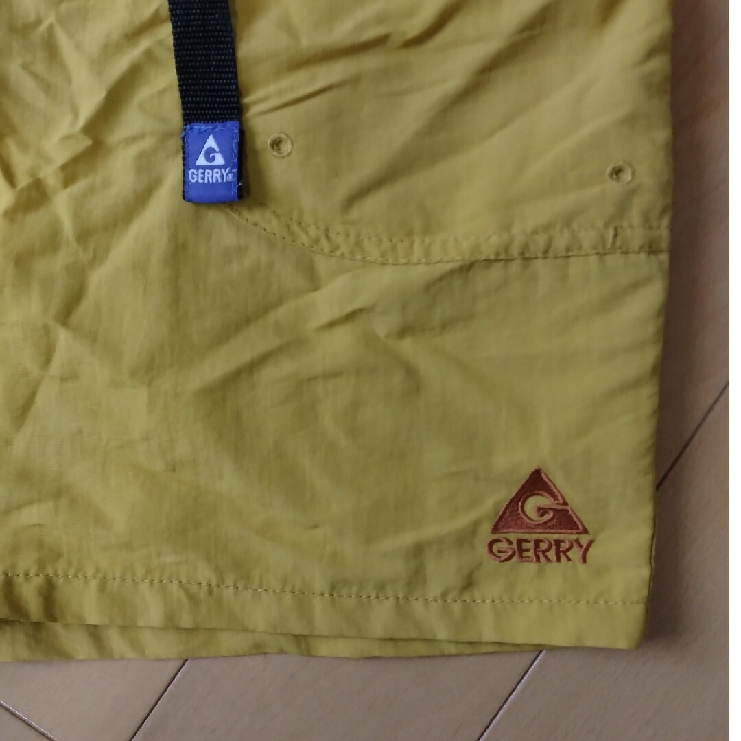 GERRY(ジェリー)のGERRY ガーデニングクライミングショーツ　水陸両用　マスタード　サイズＬ メンズのパンツ(ショートパンツ)の商品写真