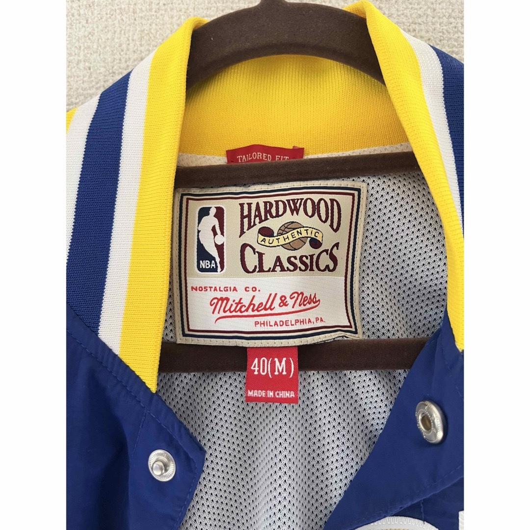 MITCHELL & NESS(ミッチェルアンドネス)のNBAゴールデンステートウォリアーズオーセンティックジャージ スポーツ/アウトドアのスポーツ/アウトドア その他(バスケットボール)の商品写真