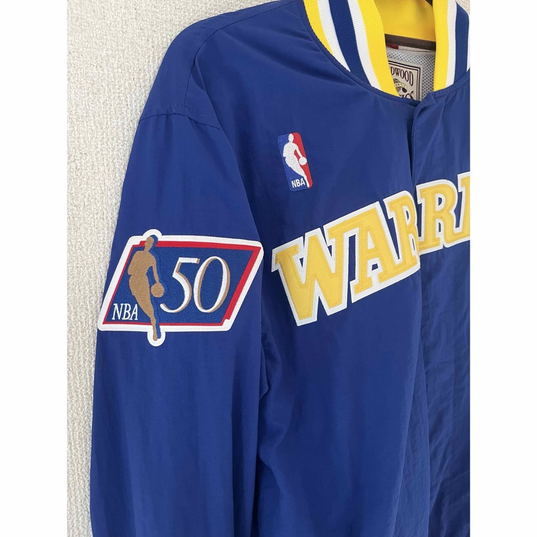 MITCHELL & NESS(ミッチェルアンドネス)のNBAゴールデンステートウォリアーズオーセンティックジャージ スポーツ/アウトドアのスポーツ/アウトドア その他(バスケットボール)の商品写真