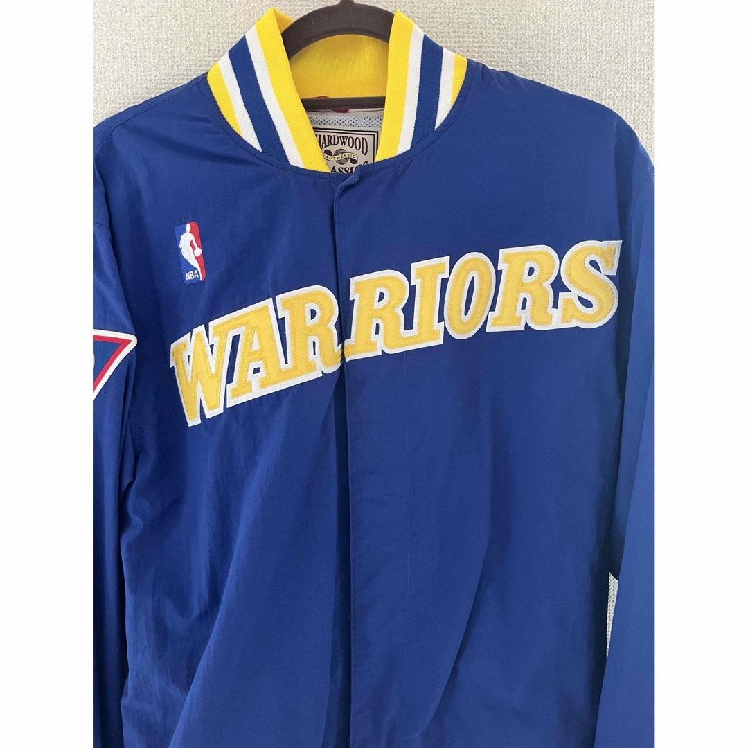 MITCHELL & NESS(ミッチェルアンドネス)のNBAゴールデンステートウォリアーズオーセンティックジャージ スポーツ/アウトドアのスポーツ/アウトドア その他(バスケットボール)の商品写真