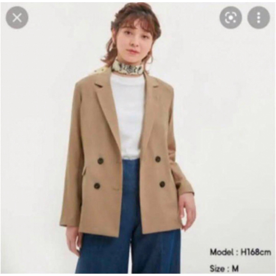 GU(ジーユー)の♡ 新品、未使用、美品 ＊.° 購入時 ¥4,389(税込)→ レディースのジャケット/アウター(チェスターコート)の商品写真