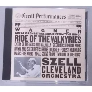 【中古CD】Ride of Valkyries Hlts／Wagner/Szell/ワーグナー