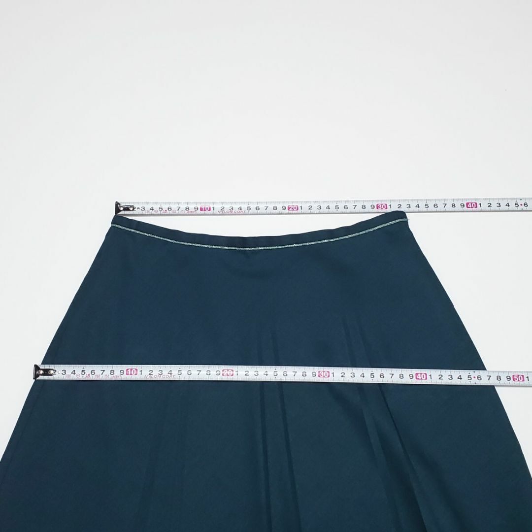 PROUD OF プラウドオブ スカート グリーン系 ウエスト67　タグ付き未使 レディースのスカート(ひざ丈スカート)の商品写真