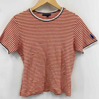 ラルフローレン(Ralph Lauren)のRALPH LAUREN ラルフローレン レディース Tシャツ半袖赤白ボーダー柄(Tシャツ(半袖/袖なし))