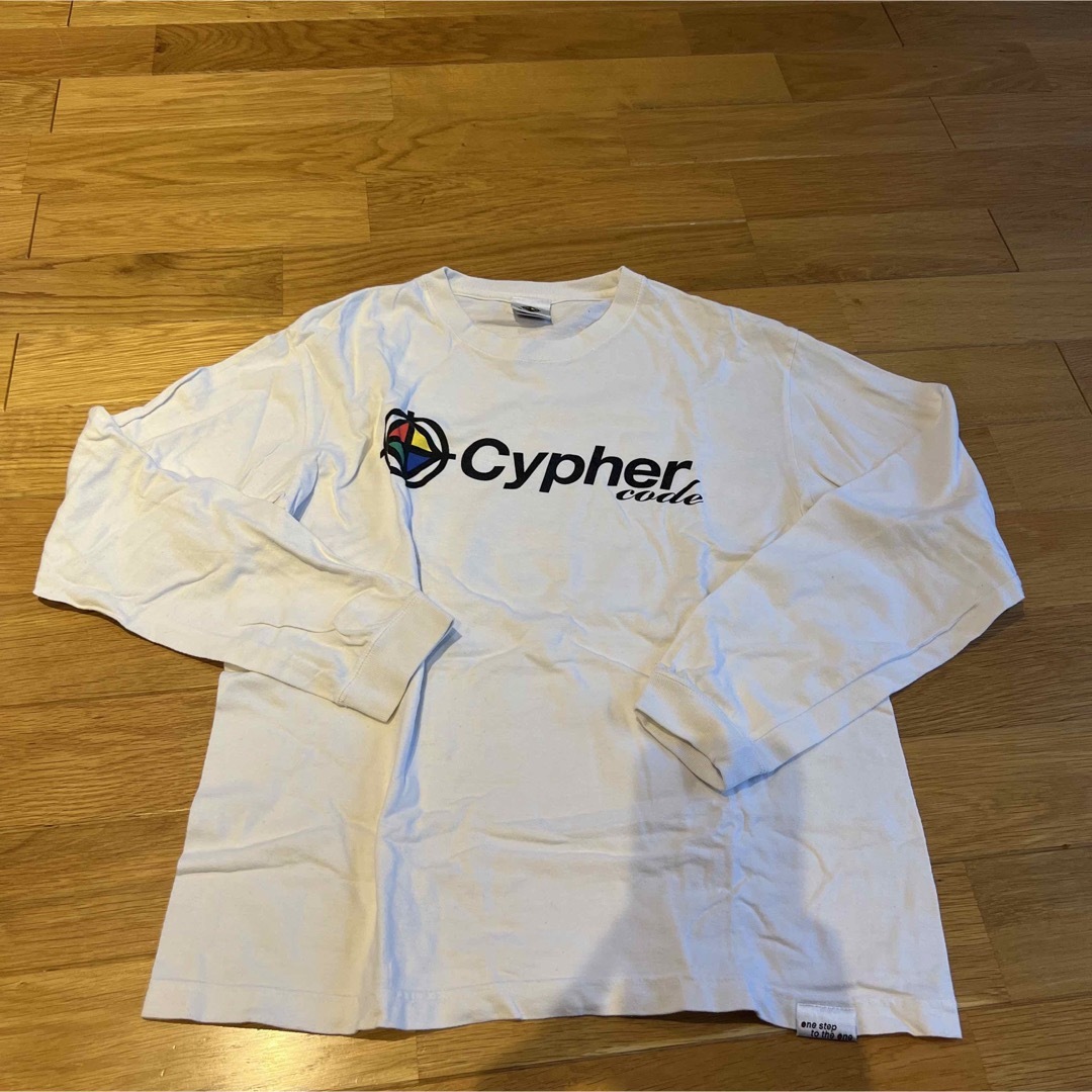 Cypher codeサイファーコード　ロゴ　ロンTシャツ M メンズのトップス(Tシャツ/カットソー(七分/長袖))の商品写真