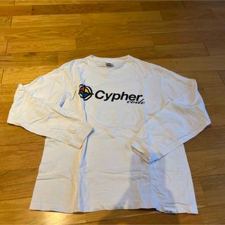 Cypher codeサイファーコード　ロゴ　ロンTシャツ M(Tシャツ/カットソー(七分/長袖))