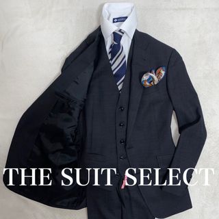 スーツカンパニー(THE SUIT COMPANY)のSUIT SELECT 3ピーススーツ　クリーニング済みの美品　M位　オシャレ(セットアップ)