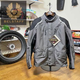 ベルスタッフ(BELSTAFF)の未使用⭐︎ベルスタッフ ゴアテックス ナイロンジャケット グレー/L（XXL相当(装備/装具)