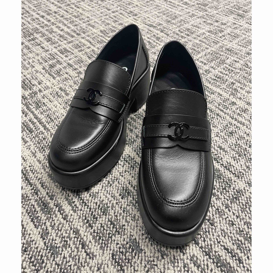 CHANEL シャネル ローファー オールブラック | フリマアプリ ラクマ CHANEL シャネル ローファー オールブラック | フリマアプリ ラクマ