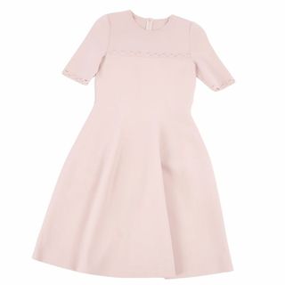 FOXEY - 美品 フォクシー FOXEY ワンピース ドレス 41361 Torte トルテ フレア 無地 トップス レディース 38(S相当) ピンク