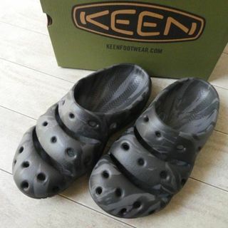 キーン(KEEN)のKEEN サンダル 27cm ヨギ 1028525 BLACK MARBLE(サンダル)