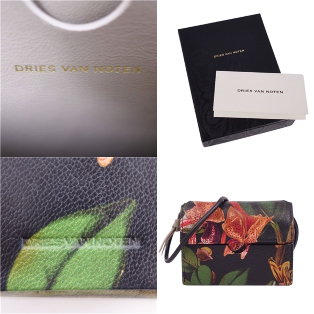 DRIES VAN NOTEN(ドリスヴァンノッテン)の美品 ドリスヴァンノッテン DRIES VAN NOTEN 財布 マネークリップ コンパクトウォレット 小銭入れ コインケース レディース マルチカラー レディースのファッション小物(財布)の商品写真