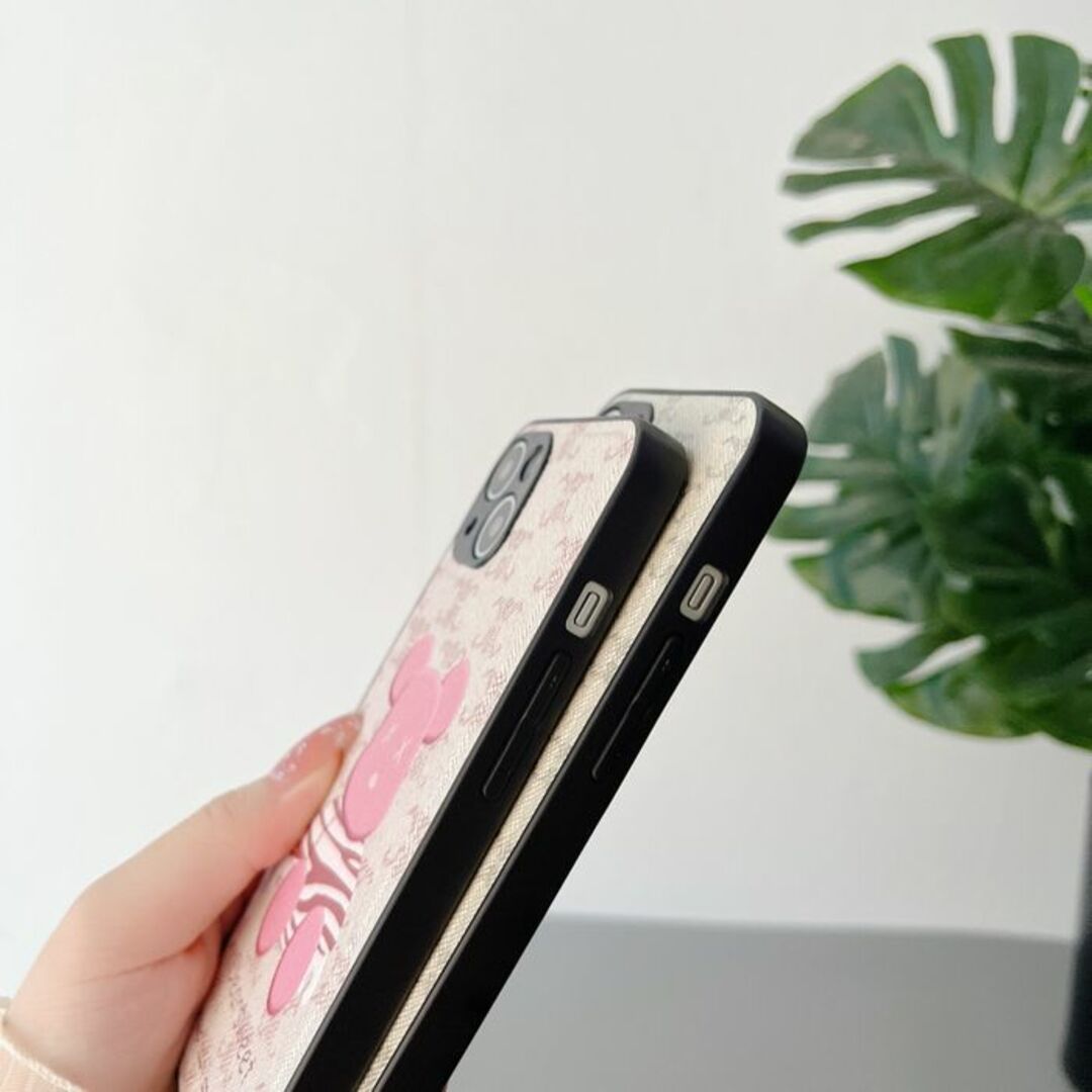 iphone11ケース 熊 ブラウン24 スマホ/家電/カメラのスマホアクセサリー(iPhoneケース)の商品写真