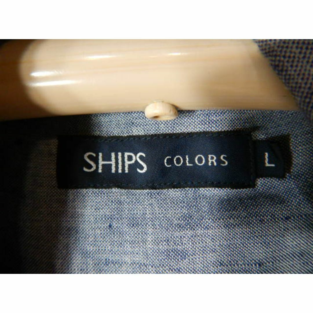 SHIPS(シップス)の8899　SHIPS　COLORS　リネン　混紡　デザイン　BDシャツ　 メンズのトップス(シャツ)の商品写真