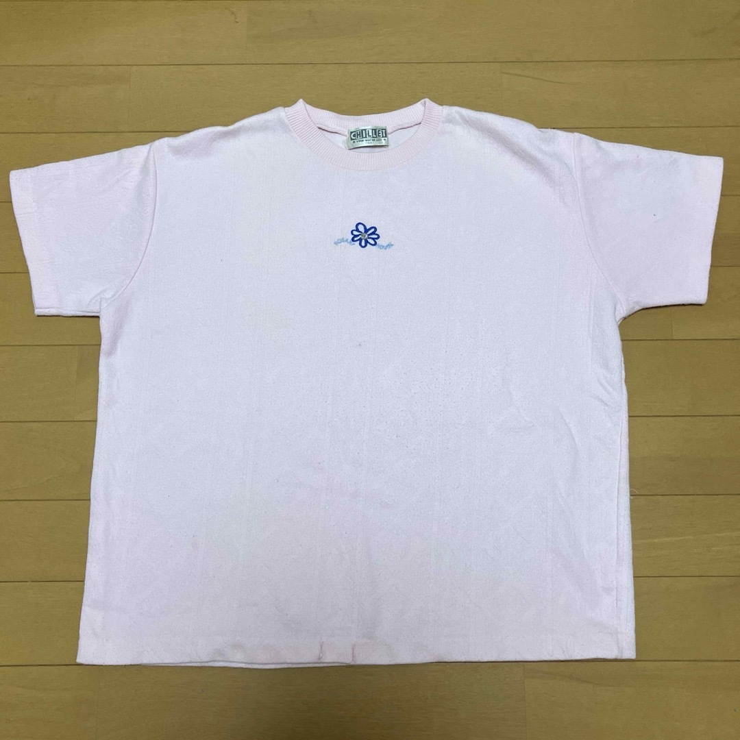 Tシャツ　ピンク　ROSARY*HOUSE   160 キッズ/ベビー/マタニティのキッズ服女の子用(90cm~)(Tシャツ/カットソー)の商品写真