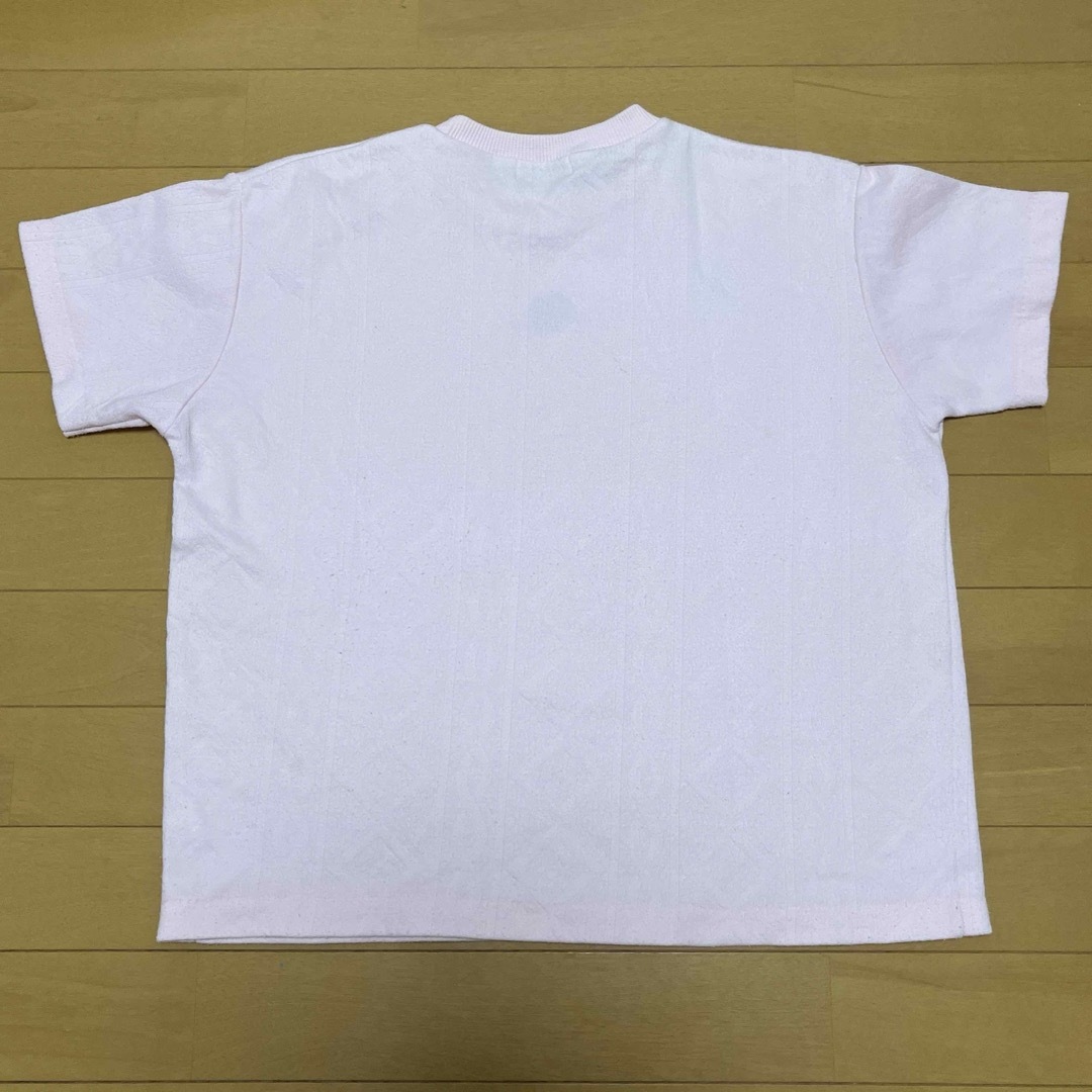 Tシャツ　ピンク　ROSARY*HOUSE   160 キッズ/ベビー/マタニティのキッズ服女の子用(90cm~)(Tシャツ/カットソー)の商品写真